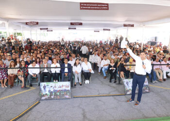 Gobierno de Alejandro Armenta impulsa seguridad y bienestar con rehabilitación de laterales en Recta a Cholula