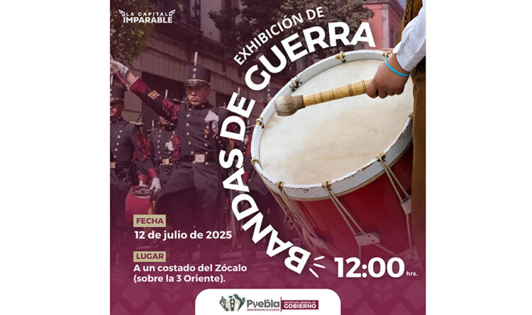 Con exhibición de Bandas de Guerra, Gobierno de la Ciudad promueve cultura cívica