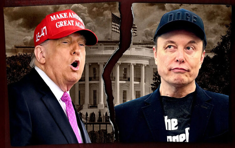 De grandes “cuates”  a grandes enemigos Musk y Trump