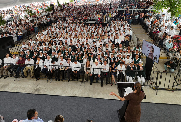 Presidenta supervisa obra en Hospital General de Zona del IMSS en Tuxtla Gutiérrez, Chiapas; se inaugura el próximo 14 de septiembre