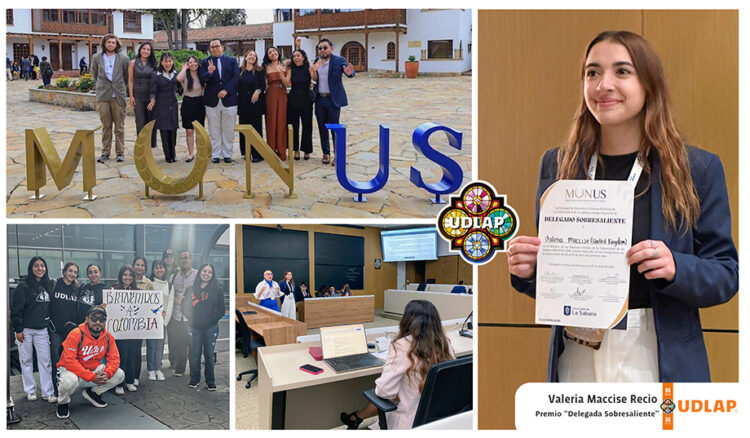 Estudiante UDLAP fue premiada en el Modelo de Naciones Unidas de Colombia 