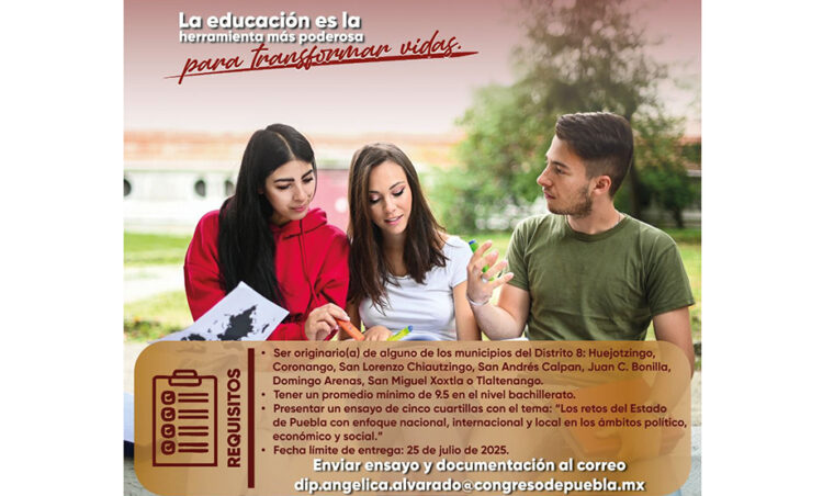 Impulsa Angélica Alvarado educación universitaria en el Distrito Local 8
