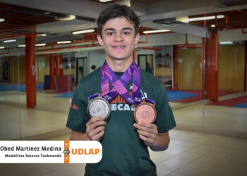 Azteca UDLAP medallista en los Juegos Panamericanos Junior 2025