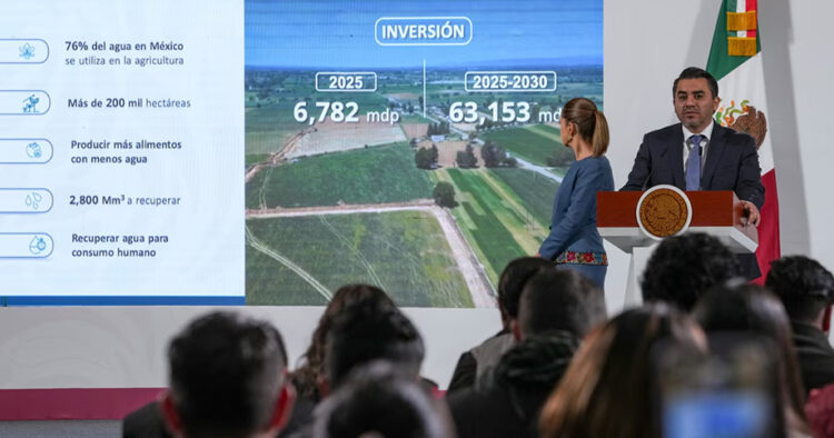 CONAGUA presentó los avances de la tecnificación del agua en el país