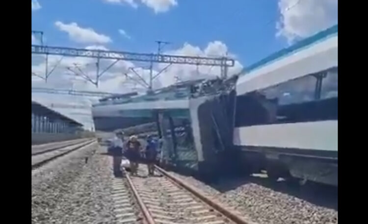 Se descarrila el Tren Maya no hay lesionados
