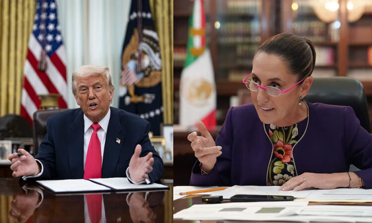 Tras diálogo Sheinbaum-Trump prórroga de 90 días al nuevo paquete de aranceles