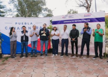 Impulsa Lupita Cuautle acciones conjuntas para un San Andrés Cholula más verde