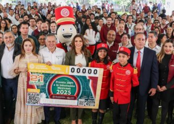 Premio IMPI a la Innovación Mexicana 2025 viaja por todo el país en billete de Lotería Nacional