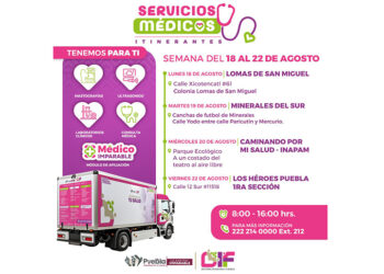 Programa «Servicios Médicos Itinerantes” del SMDIF visitará el sur de la Ciudad