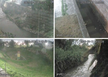 Advierte Gobierno de la Ciudad lluvias moderadas a fuertes y recomienda precaución cerca de la formación de cuerpos de agua