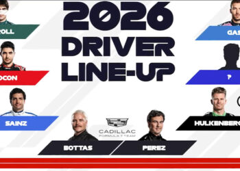Cadillac hizo oficial su dupla para el 2026 en la F1: Checo y Bottas