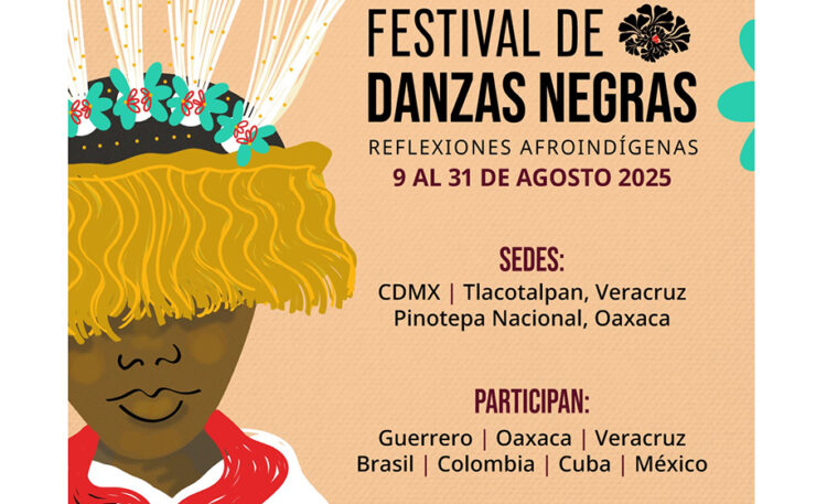 La Coordinación Nacional de Danza alista la primera edición del Festival de Danzas Negras: reflexiones afroindígenas