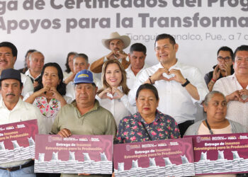 Riqueza comunitaria con paz y bienestar para el campo poblano