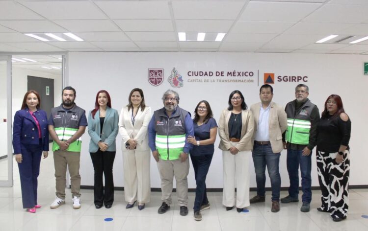 Gobierno de la Ciudad suma alianzas para capacitar a su personal en temas de protección civil y riesgo