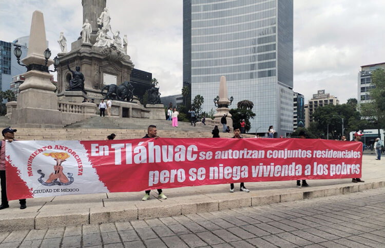 Alcaldesa de Tláhuac, en la CDMX, niega vivienda a familias pobres