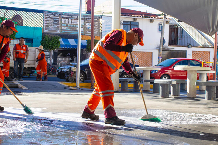 Realiza Gobierno de la Ciudad campaña de limpieza en las 17 Juntas Auxiliares