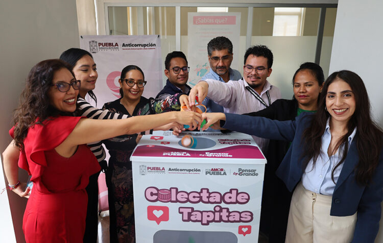 Gobierno estatal impulsa colecta de tapitas en beneficio a infancias con cáncer