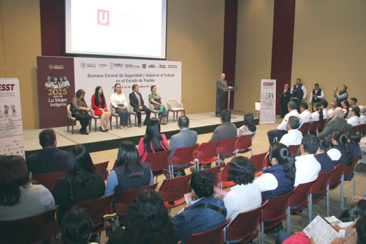 Gobierno estatal impulsa seguridad y salud laboral en Puebla