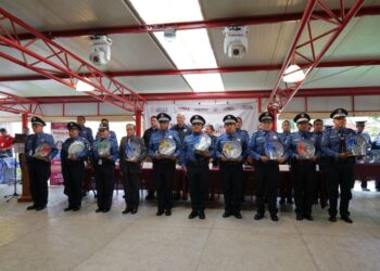 Reconoce SSP a elementos de la Policía Turística a 11 años de creación