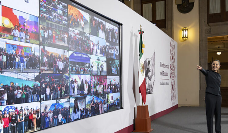 México pinta por la paz: Inicia 2° Jornada Nacional de Tequios y Murales con la participación de 1.2 millones de jóvenes en todo el país