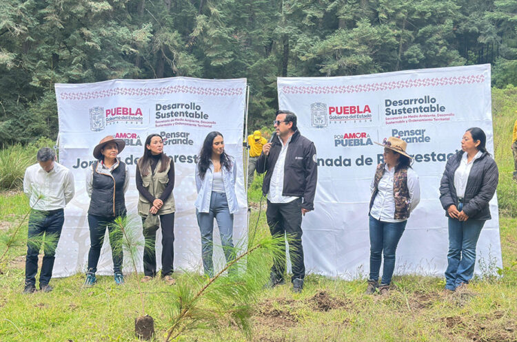 Con 94 mil plantas Gobierno de Puebla refuerza restauración del Atoyac
