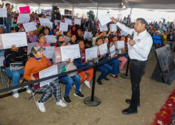 Con justicia social, gobierno estatal impulsa obras comunitarias en microrregión de Acatzingo