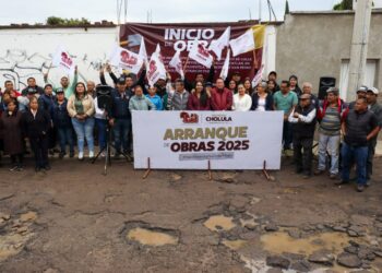 Tonantzin Fernández da banderazo de arranque a obras en Calvario y Cocoyotla
