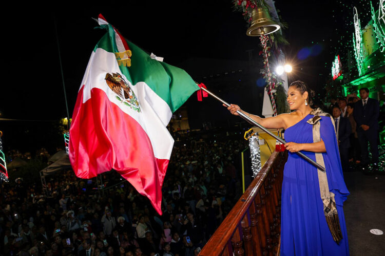 Con orgullo mexicano y unión familiar Lupita Cuautle celebró las fiestas patrias en San Andrés Cholula