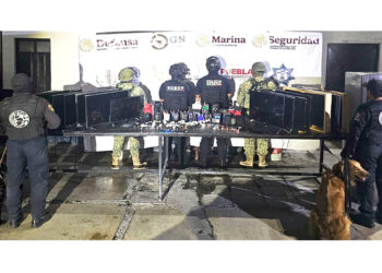 Realizan SSP, SEMAR y DEFENSA revisión en penal de Tehuacán