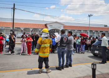 Cuautlancingo participó en el «Segundo Simulacro Nacional 2025»