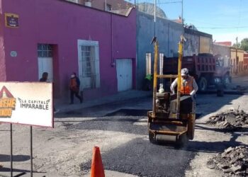 Campaña Capitalina Bacheando Puebla: fortalece los barrios de la ciudad con acciones de mantenimiento vial