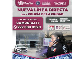 Lanza SSC nueva línea directa de la Policía de la Ciudad