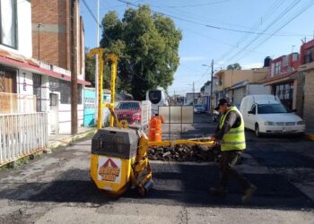 Campaña Capitalina Bacheando Puebla: más de 153 mil baches atendidos