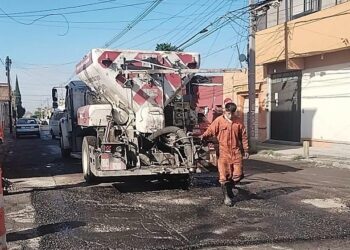 Campaña Capitalina Bacheando Puebla: fortalece la movilidad del transporte público
