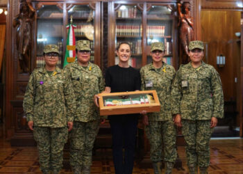 Fue entregada la banda presidencial para el primer Grito de Independencia de Claudia Sheinbaum Pardo