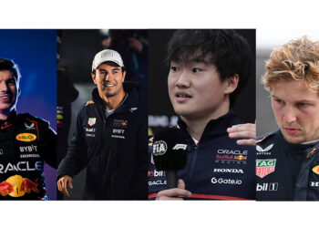 Max el gran piloto, «Checo» el mejor escudero, Lawson 0 y Tsunoda 12 hasta Monza