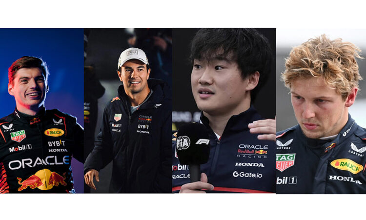 Max el gran piloto, «Checo» el mejor escudero, Lawson 0 y Tsunoda 12 hasta Monza