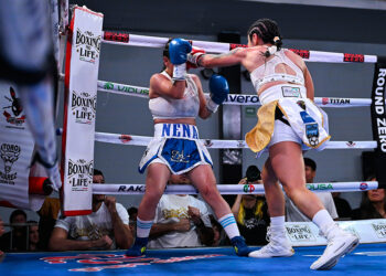 Derrota “Zurdita” Salazar a “Nena” Benítez en coestelar de Round Zero