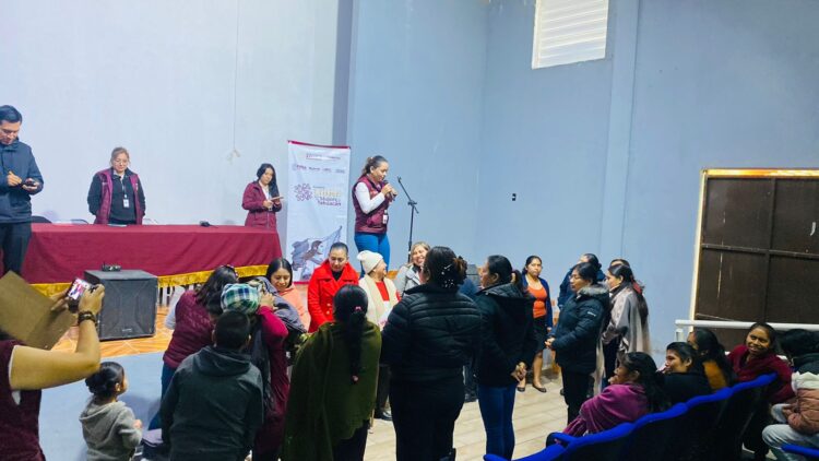 Primera Jornada de Paz en Coyomeapan: “Salud Física y Mental de las Mujeres”