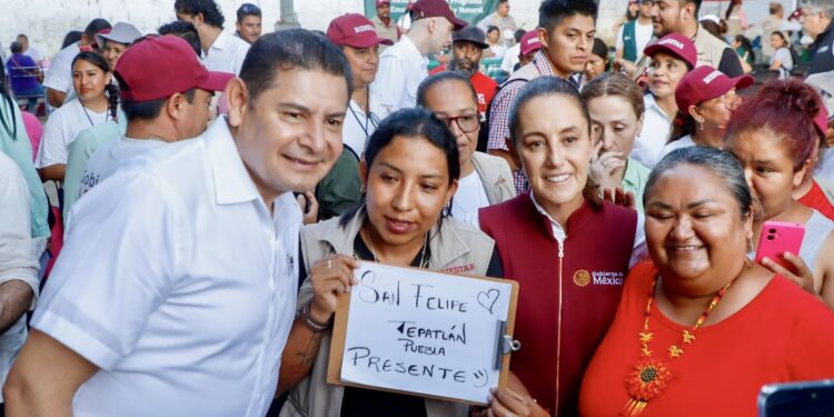 Puebla está al 100 en apoyos y atención en la sierra norte, señala presidenta Sheinbaum
