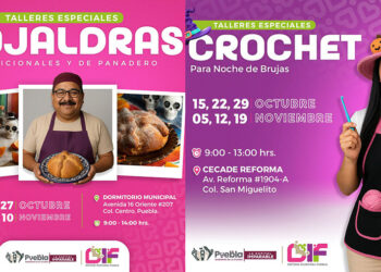 Apertura DIF Puebla Capital inscripciones para nuevos cursos de temporada en el CECADE