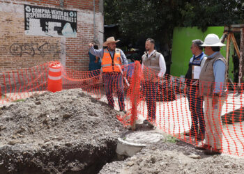 Avanza Gobierno de la Ciudad con la construcción del Colector Pluvial en la colonia Vista Hermosa Álamos