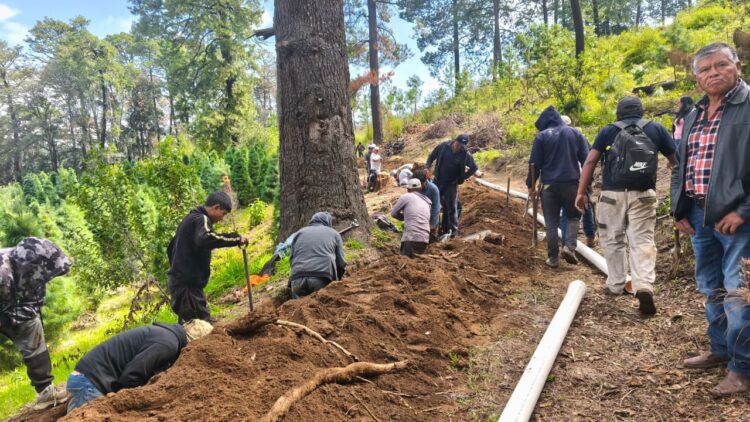 Con Obra Comunitaria se garantiza el derecho humano al agua