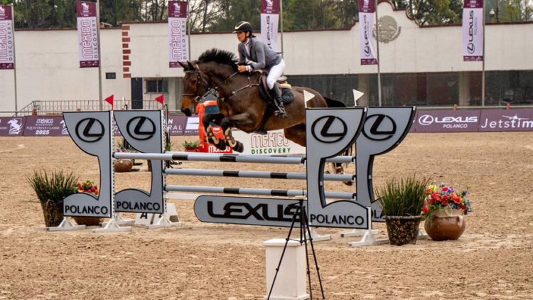Ganan Bybon Martínez y Nikolaj Hein el México Discovery Equestrian Classic 2025 presented by LEXUS