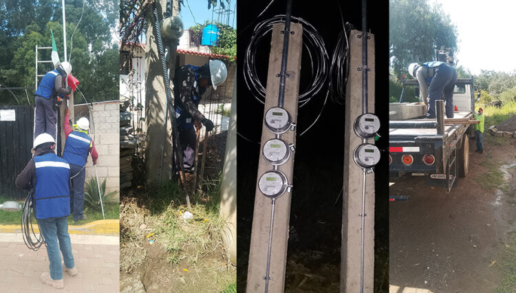 CFE regulariza colonias de Amozoc