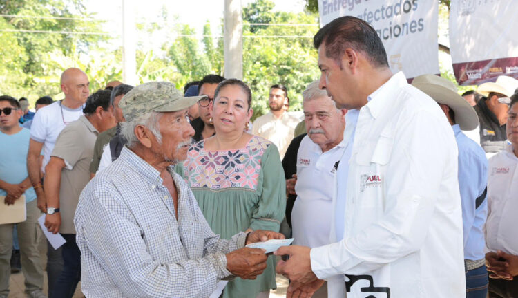 Impulsa Gobierno de Puebla recuperación del campo en zonas afectadas por contingencia