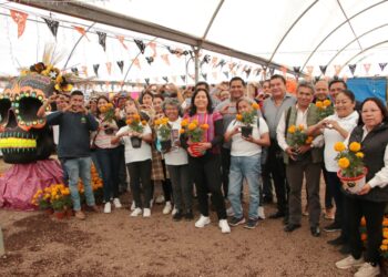 Puebla líder en producción de cempasúchil y terciopelo; concentra el 72% nacional