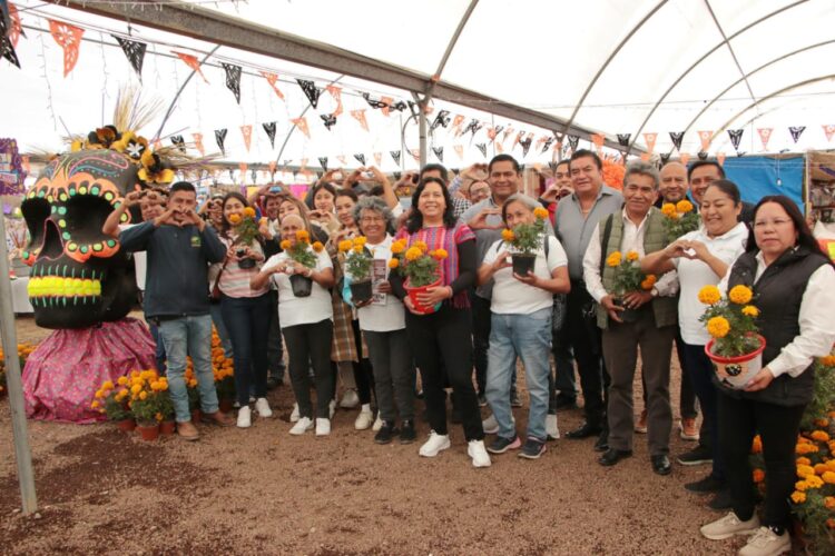 Puebla líder en producción de cempasúchil y terciopelo; concentra el 72% nacional