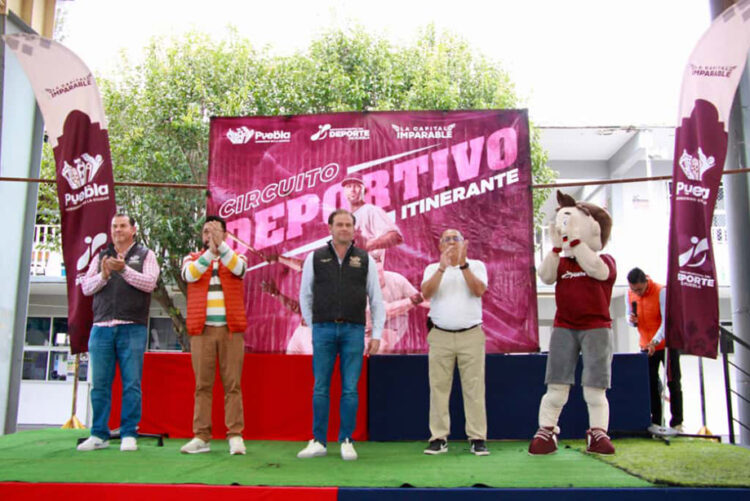 Realiza el IMDP el Circuito Deportivo Itinerante en la Junta Auxiliar de San Jerónimo Caleras