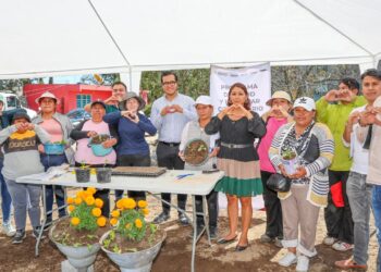 Con 100 mil pesos arrancan proyecto comunitario en Nopalucan: SEDIF